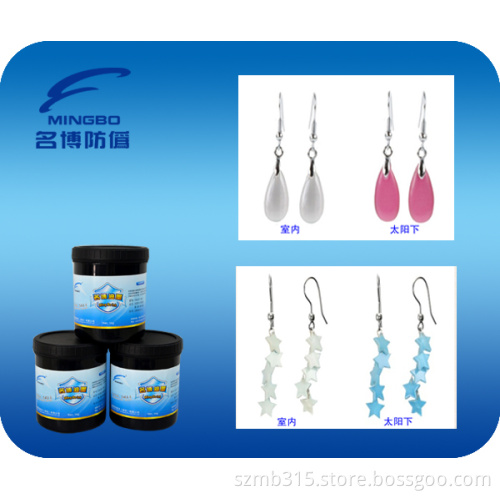 None-Red UV Color Changing Ink